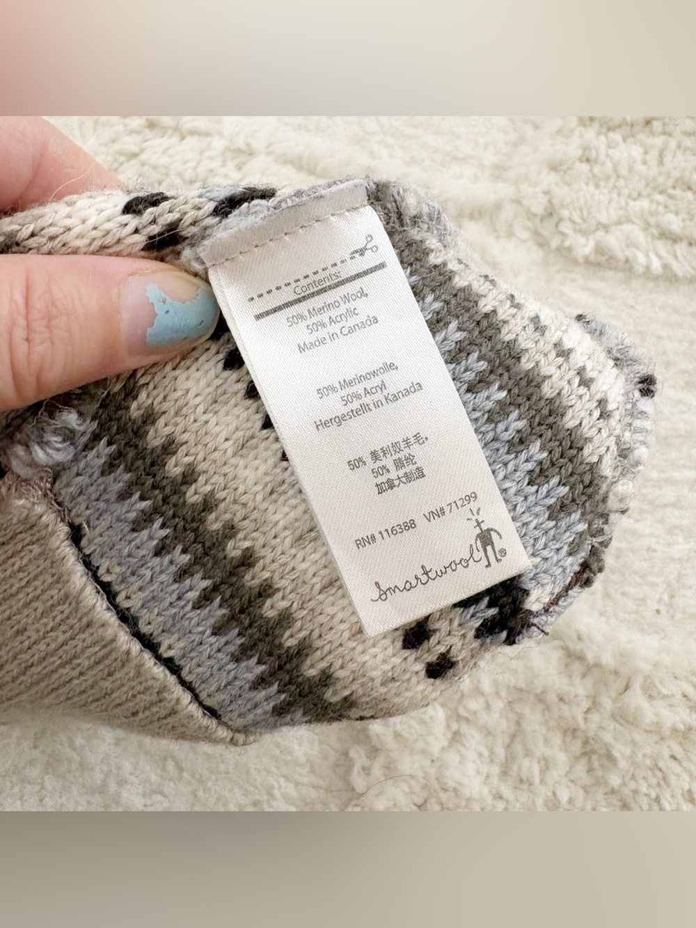Smartwool Marble Ridge Beanie OSFM - Picture 10 of 12